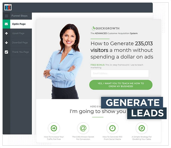 Getresponse vs Clickfunnels : Clickfunnels Landing Page Builder